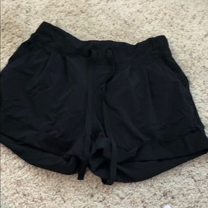 Black lululemon shorts